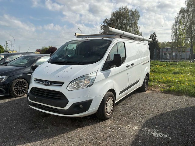 Ford transit custom dubbele zijdeurbus - afbeelding 1 van  85