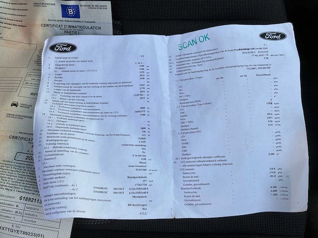 Ford transit custom dubbele zijdeurbus - afbeelding 48 van  85