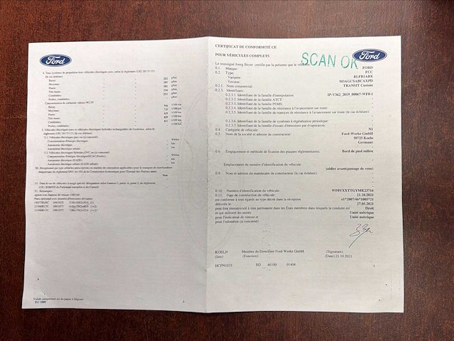 Ford transit custom fcc bestelwagen - afbeelding 13 van  21