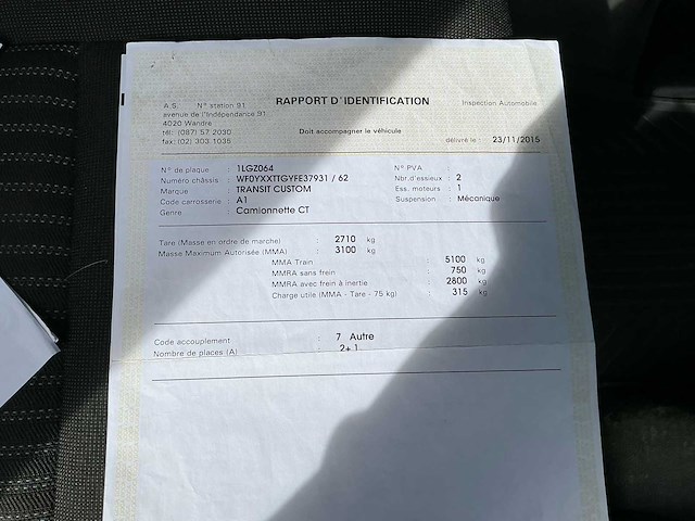 Ford transit custom lichte vracht bedrijfswagen - afbeelding 31 van  36