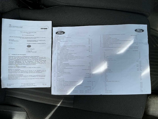 Ford transit custom lichte vracht bedrijfswagen - afbeelding 33 van  36