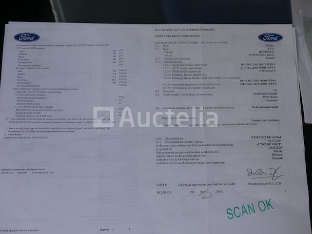 Ford transit dubbelcabine pickup truck - afbeelding 33 van  37