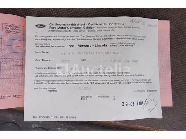 Ford transit dubbelcabine utility truck - afbeelding 12 van  46