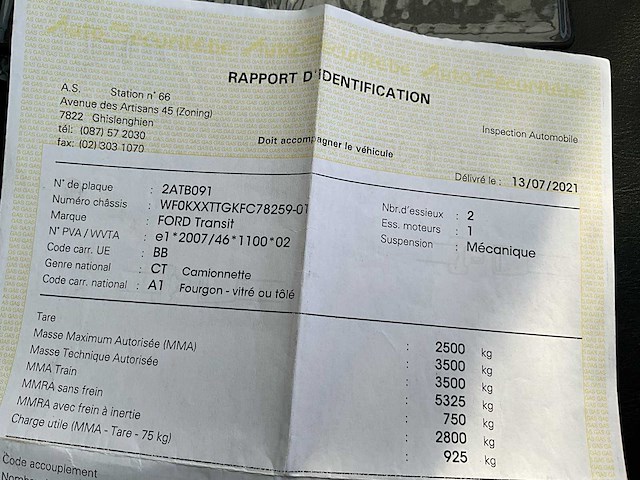 Ford transit fcd ford - afbeelding 49 van  53