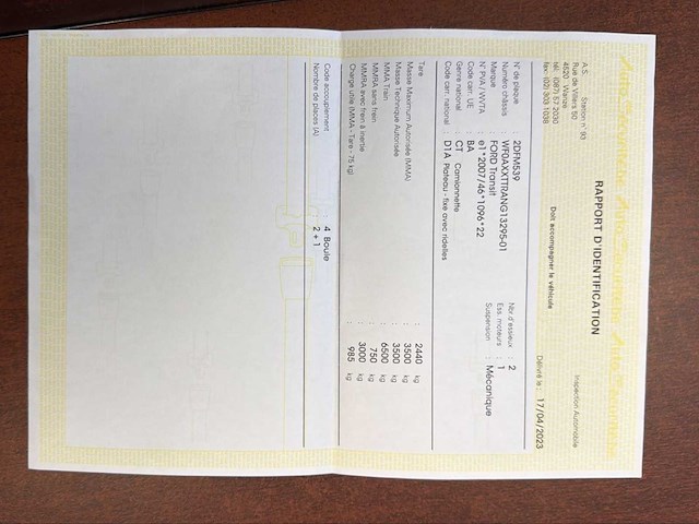 Ford transit fed pickup truck - afbeelding 6 van  18