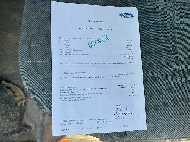 Ford transit lichte vracht 6 plaatsen. 2.2 tdci camionette - afbeelding 27 van  35