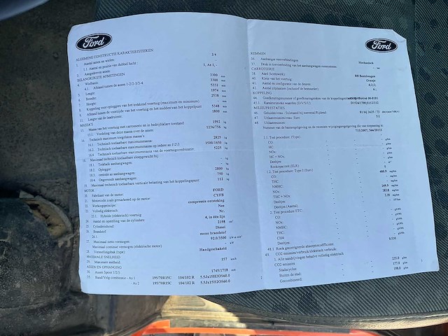 Ford transit lichte vracht 6 plaatsen. 2.2 tdci camionette - afbeelding 28 van  35