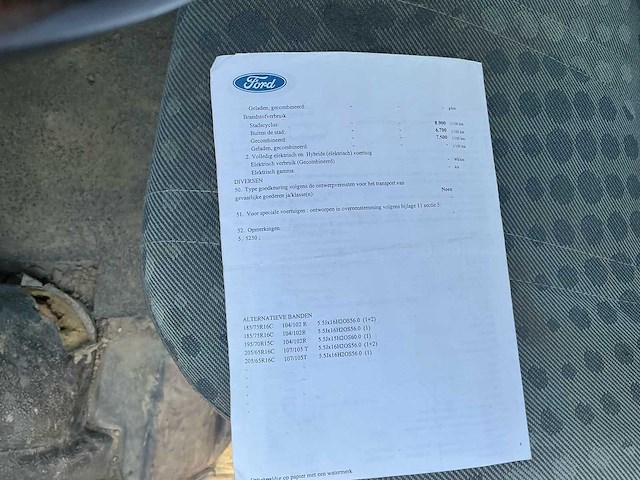 Ford transit lichte vracht 6 plaatsen. 2.2 tdci camionette - afbeelding 29 van  35