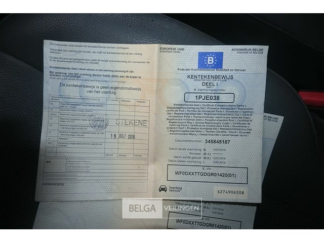 Ford transit lichte vrachtwagen - afbeelding 13 van  18