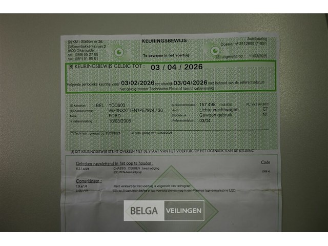 Ford transit lichte vrachtwagen - afbeelding 8 van  23