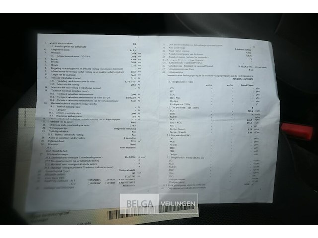 Ford transit lichte vrachtwagen - afbeelding 17 van  18