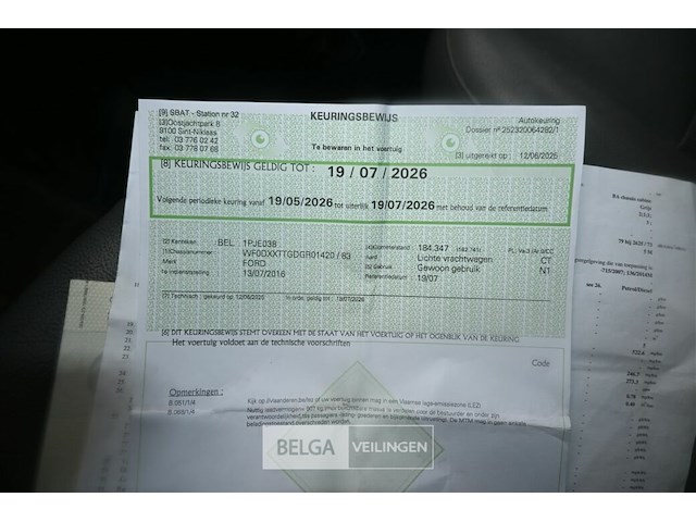 Ford transit lichte vrachtwagen - afbeelding 18 van  18