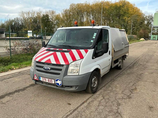 Ford transit terberg hydraulische kiepbak bedrijfswagen - afbeelding 1 van  29