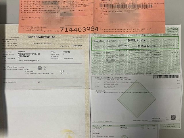 Ford transit terberg hydraulische kiepbak bedrijfswagen - afbeelding 29 van  29