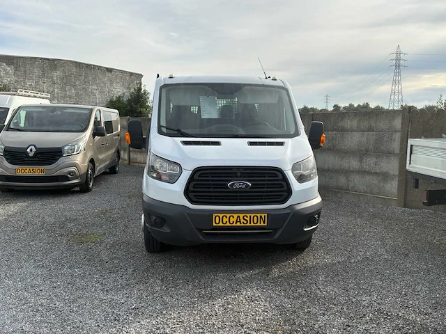 Ford transit van 350 2.0 ecoblue 130 pk – 7 zitplaatsen – verlaagd platform – 2019 – 97,937 km - gereserveerd voor professionals - afbeelding 40 van  44