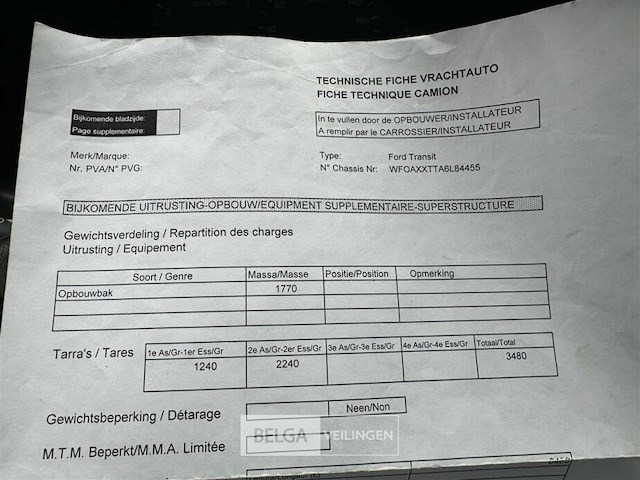 Ford transit - afbeelding 29 van  40