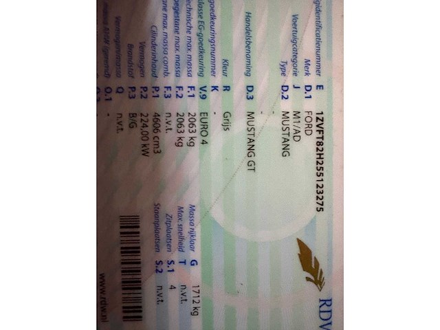 Ford usa - mustang - 4.6 v8 gt - car - 2005 - afbeelding 6 van  14