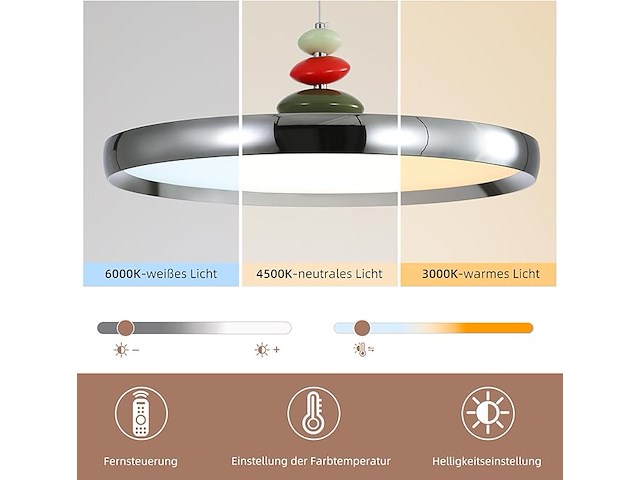 Fordeson moderne hanglamp - afbeelding 3 van  4