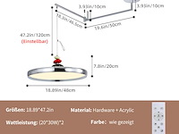 Fordeson moderne hanglamp - afbeelding 4 van  4