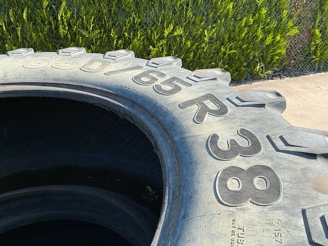 Forelli 650/65r38 band, wiel en velg (2x) - afbeelding 5 van  6