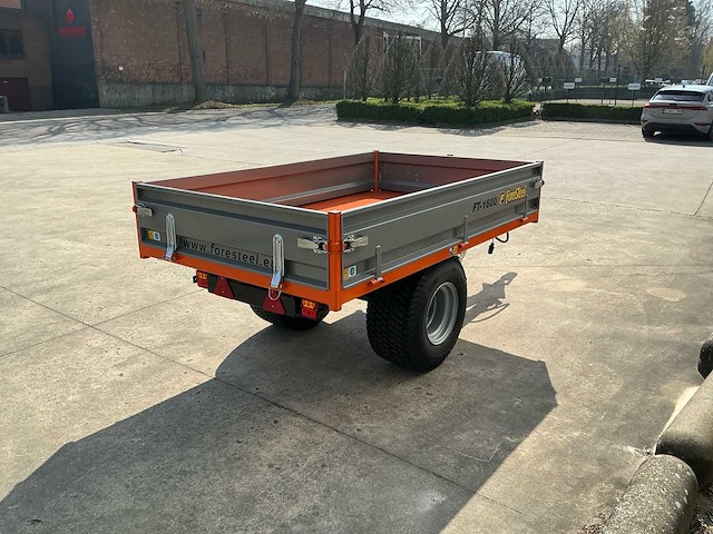 Foresteel ft-1600 dumper aanhanger - afbeelding 3 van  7