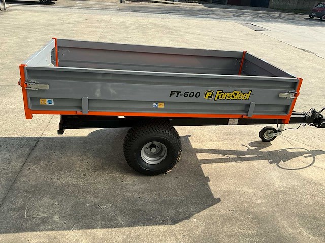 Foresteel ft-600 dumper aanhanger - afbeelding 8 van  11