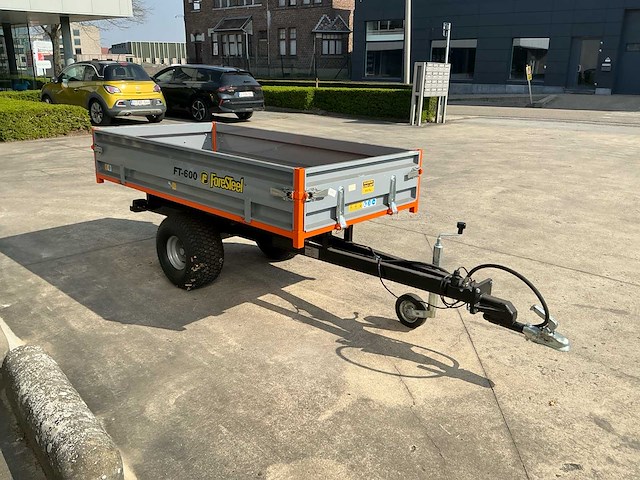 Foresteel ft-600 dumper aanhanger - afbeelding 9 van  11