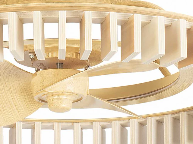 Forlight cork led ip44 design plafond ventilator met afstandsbediening - afbeelding 6 van  11