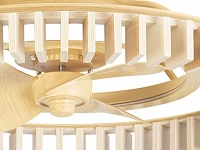 Forlight cork led ip44 design plafond ventilator met afstandsbediening - afbeelding 6 van  11