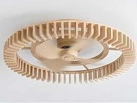 Forlight cork led ip44 design plafond ventilator met afstandsbediening - afbeelding 2 van  11