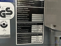Formaatzaag altendorf wa 80x, bouwjaar 2015, met serienummer 15-08-21-022. de machine is uitgerust met een hoofdmotor van 5,5 kw en een voorritzermotor van 0,75 kw. - afbeelding 5 van  6