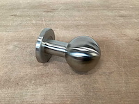 Formani rvs voordeurknop rond 50 mm (40x) - afbeelding 3 van  5