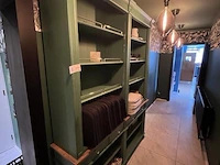 Formica wandkast / rekstelling