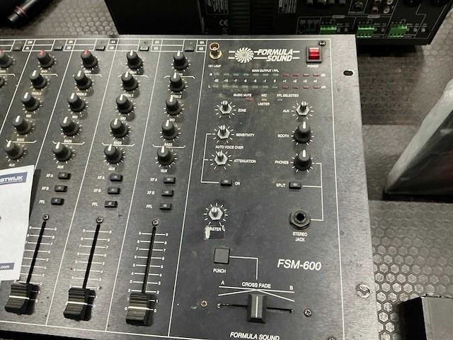 Formulasound fsm-600 mengtafel - afbeelding 3 van  3