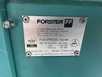Forster film press-tainer manuele afvalpers - afbeelding 5 van  5
