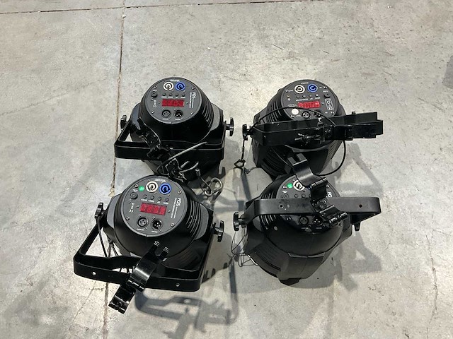 Fos cob 200w led uv par led naar led (4x) - afbeelding 2 van  4