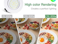 Fosfor led-inbouwspots, 5 w, dimbare ledspots - afbeelding 6 van  6