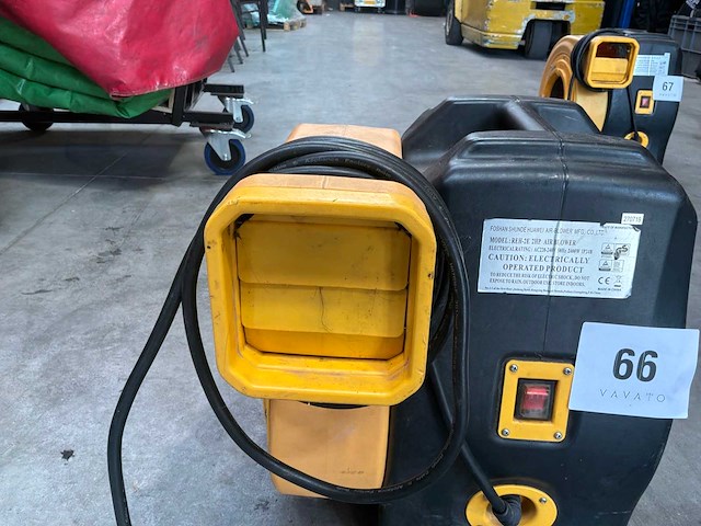 Foshan shunde huawei reh-2e opblaasmotor voor springkasteel - afbeelding 2 van  2