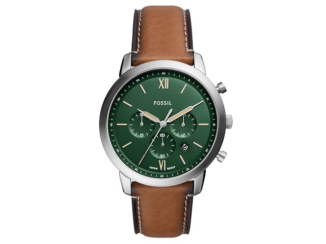 Fossil fs5963 herenhorloge 44 mm - zilverkleurig - afbeelding 1 van  5