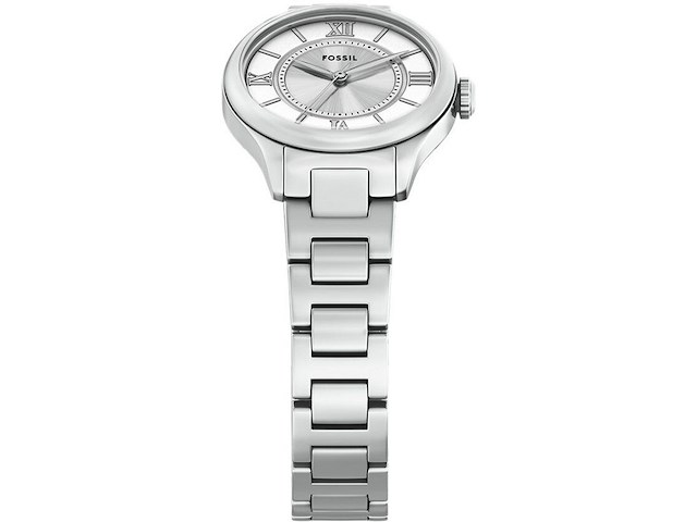 Fossil gilmore dames horloge 28 cm - zilverkleurig - afbeelding 2 van  8