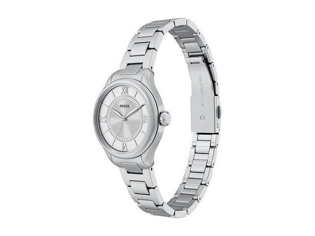 Fossil gilmore dames horloge 28 cm - zilverkleurig - afbeelding 5 van  8
