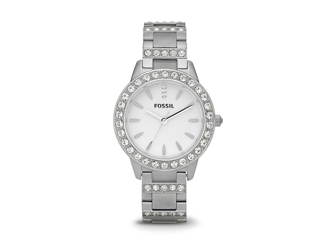 Fossil jesse es2362 dameshorloge 34 mm - zilverkleurig - afbeelding 1 van  5