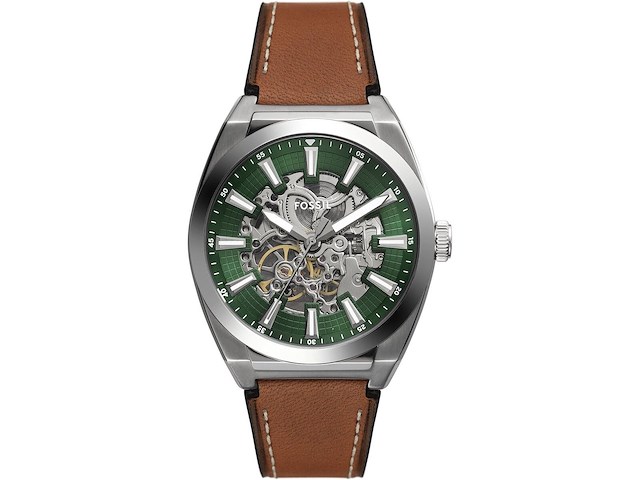 Fossil me3261 heren horloge - zilverkleurig - afbeelding 1 van  5