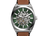 Fossil me3261 heren horloge - zilverkleurig - afbeelding 1 van  5