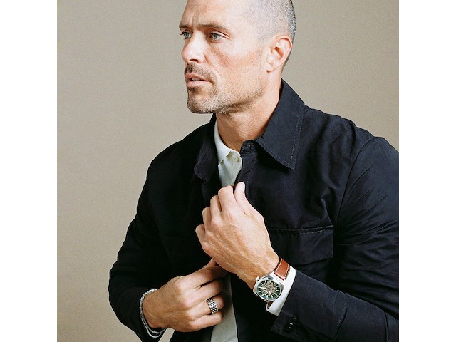 Fossil me3261 heren horloge - zilverkleurig - afbeelding 3 van  5