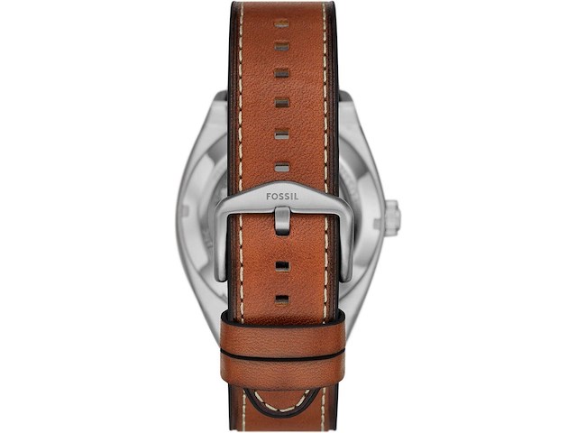 Fossil me3261 heren horloge - zilverkleurig - afbeelding 4 van  5