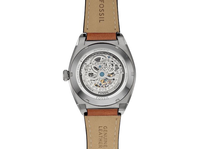 Fossil me3261 heren horloge - zilverkleurig - afbeelding 5 van  5