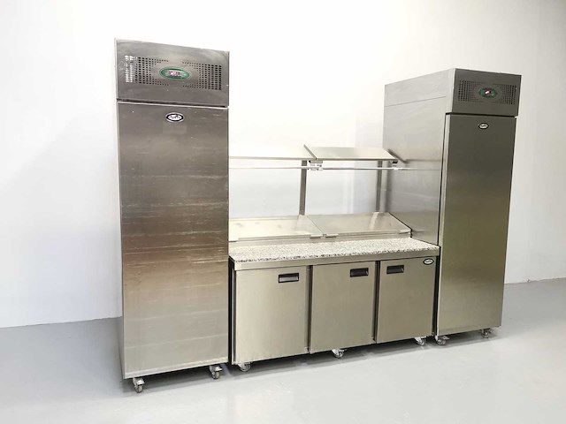 Foster - fps3gr/epro26bs - gekoelde tafelkoelkast en vriezer - afbeelding 2 van  2