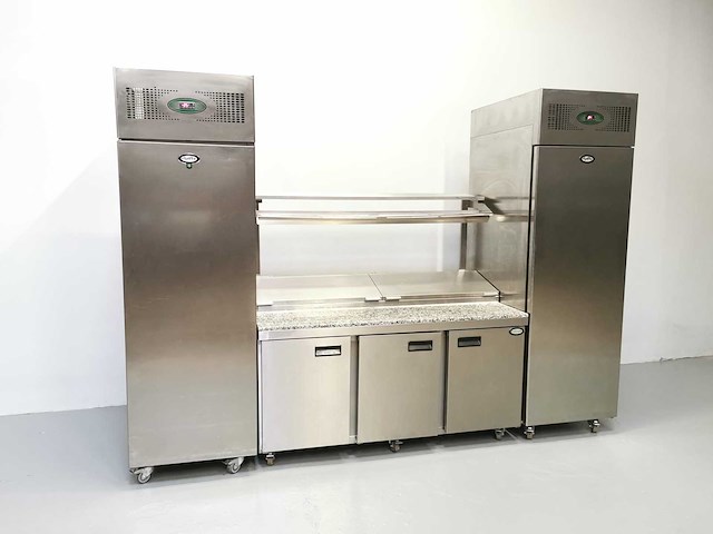 Foster - fps3gr/epro26bs - gekoelde tafelkoelkast en vriezer - afbeelding 2 van  2