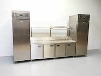 Foster - fps4gr/epro26bs - gekoelde tafel met koelkast en vriezer - afbeelding 2 van  3